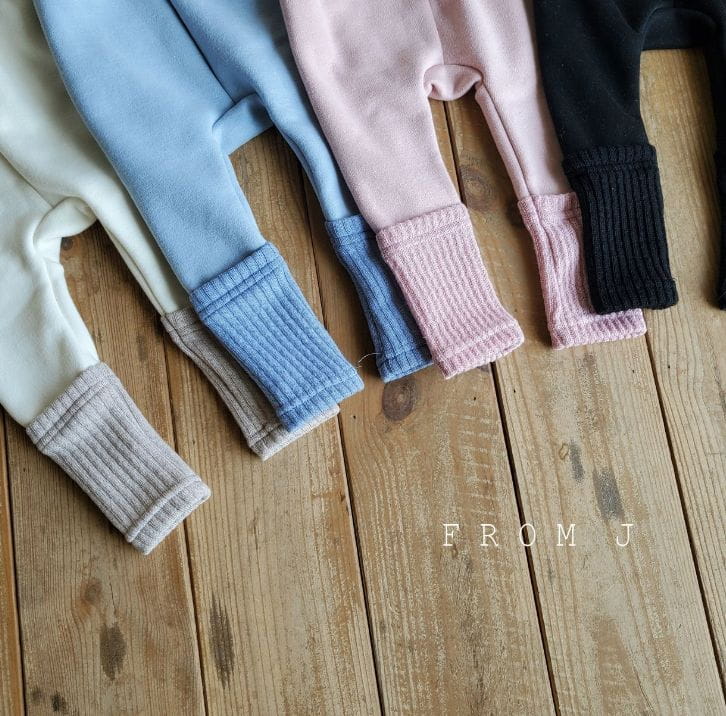 FROM J - Korean Children Fashion - #Kfashion4kids - Bebe Banding Dungarees Leggings - 11