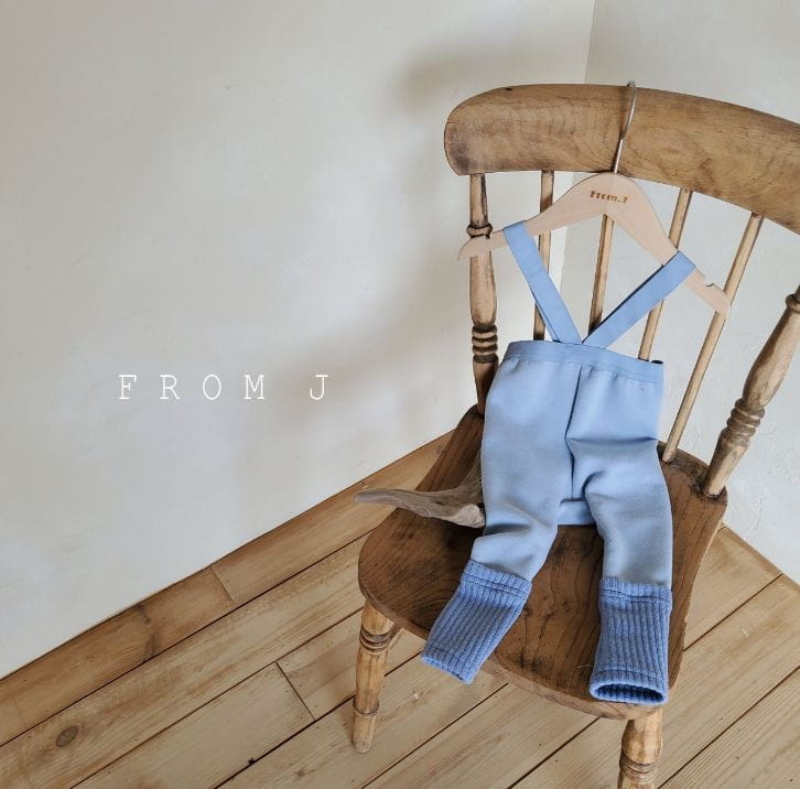 FROM J - Korean Children Fashion - #Kfashion4kids - Bebe Banding Dungarees Leggings - 7