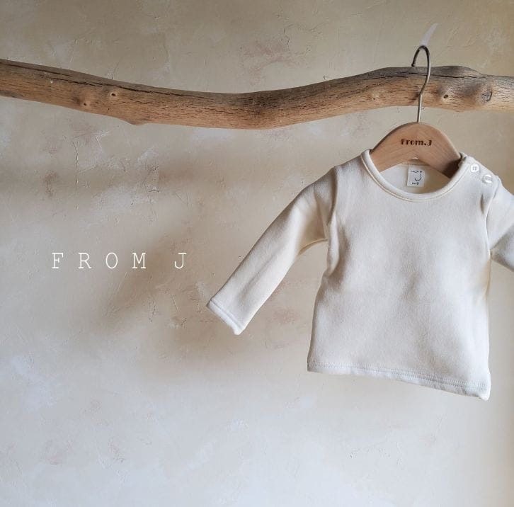 FROM J - Korean Children Fashion - #Kfashion4kids - Bebe Fleece Tee