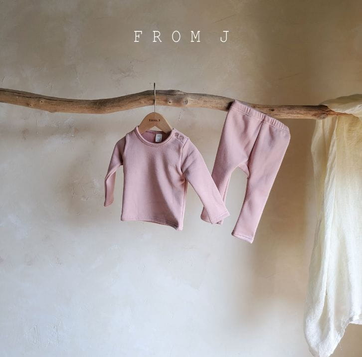 FROM J - Korean Children Fashion - #Kfashion4kids - Bebe Fleece Tee - 5