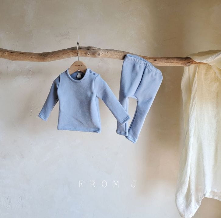 FROM J - Korean Children Fashion - #Kfashion4kids - Bebe Fleece Tee - 6