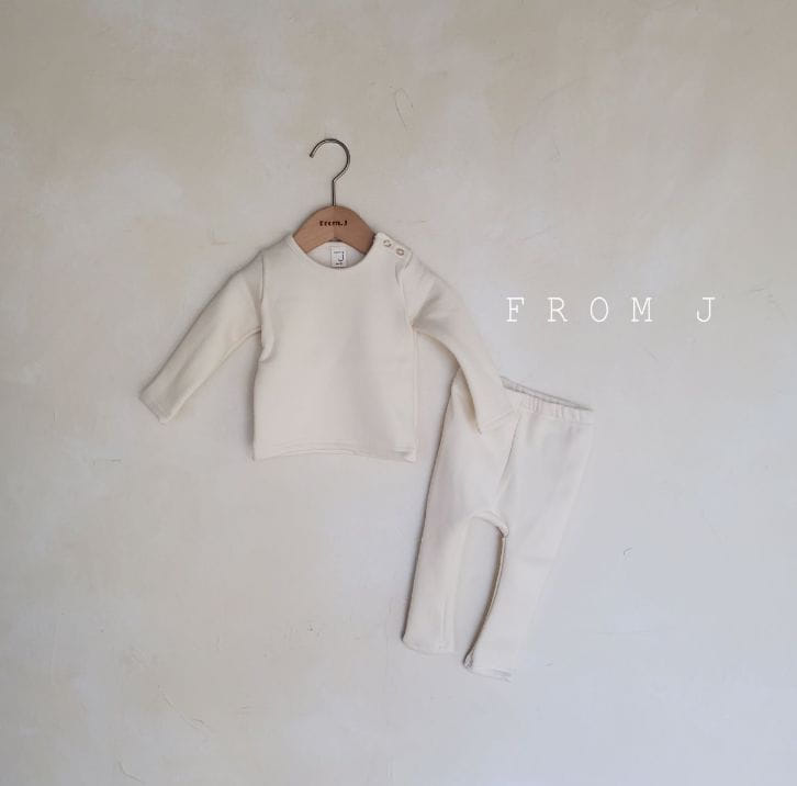 FROM J - Korean Children Fashion - #Kfashion4kids - Bebe Fleece Tee - 9