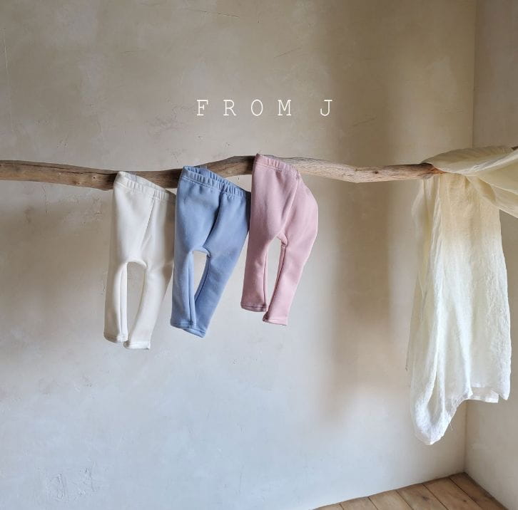FROM J - Korean Children Fashion - #Kfashion4kids - Bebe Fleece Leggings - 12