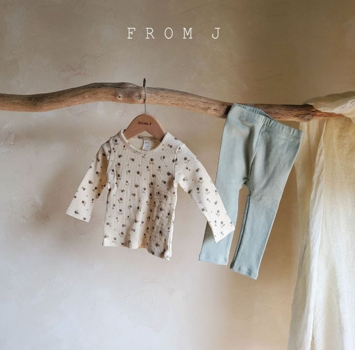 FROM J - Korean Children Fashion - #Kfashion4kids - Bebe Unique Flower Easywear