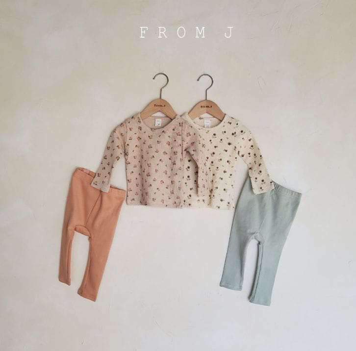 FROM J - Korean Children Fashion - #Kfashion4kids - Bebe Unique Flower Easywear - 8