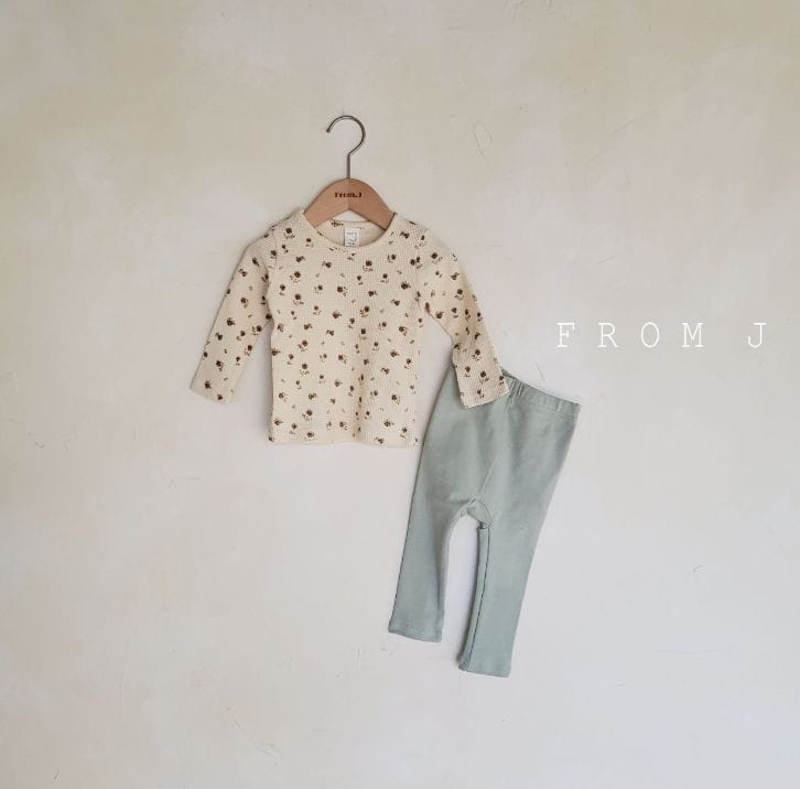 FROM J - Korean Children Fashion - #Kfashion4kids - Bebe Unique Flower Easywear - 9