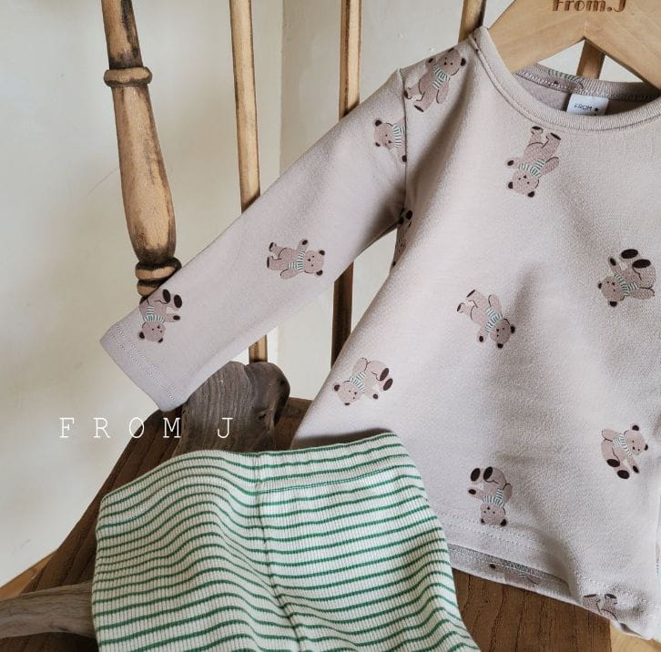 FROM J - Korean Children Fashion - #Kfashion4kids - Bebe Unique Bear Easywear - 6