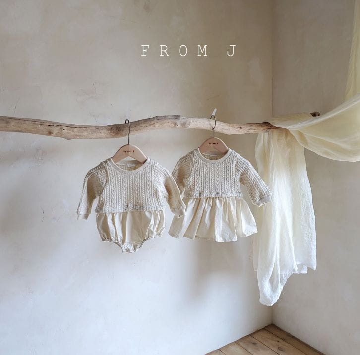 FROM J - Korean Children Fashion - #Kfashion4kids - Twist Bodysuit Boy - 11