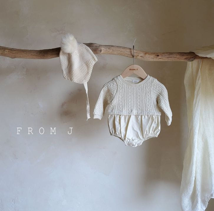 FROM J - Korean Children Fashion - #Kfashion4kids - Twist Bodysuit Boy - 5