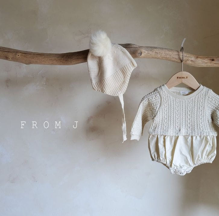 FROM J - Korean Children Fashion - #Kfashion4kids - Twist One-piece Bodysuit Girl - 7