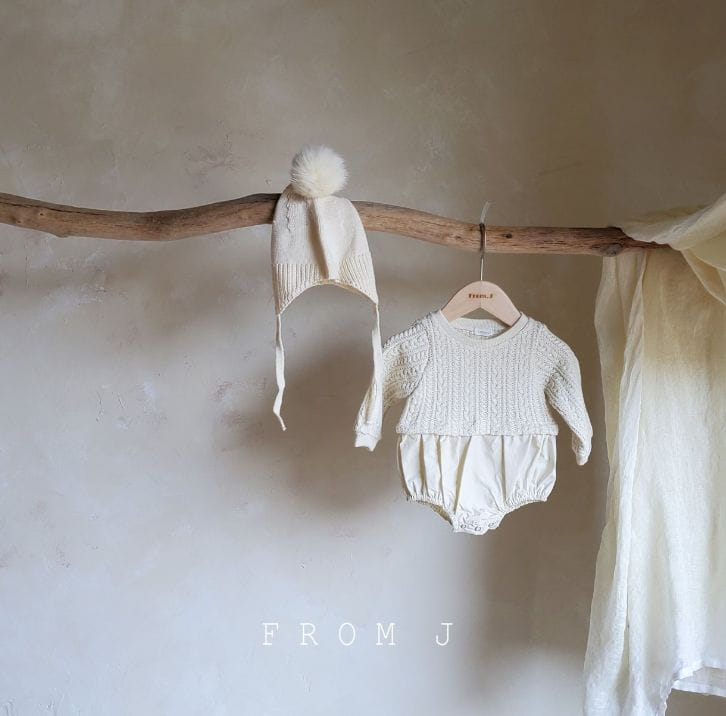 FROM J - Korean Children Fashion - #Kfashion4kids - Twist One-piece Bodysuit Girl - 8