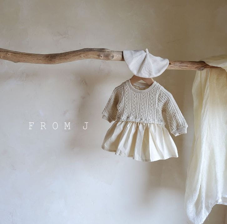 FROM J - Korean Children Fashion - #Kfashion4kids - Twist One-piece Bodysuit Girl - 9