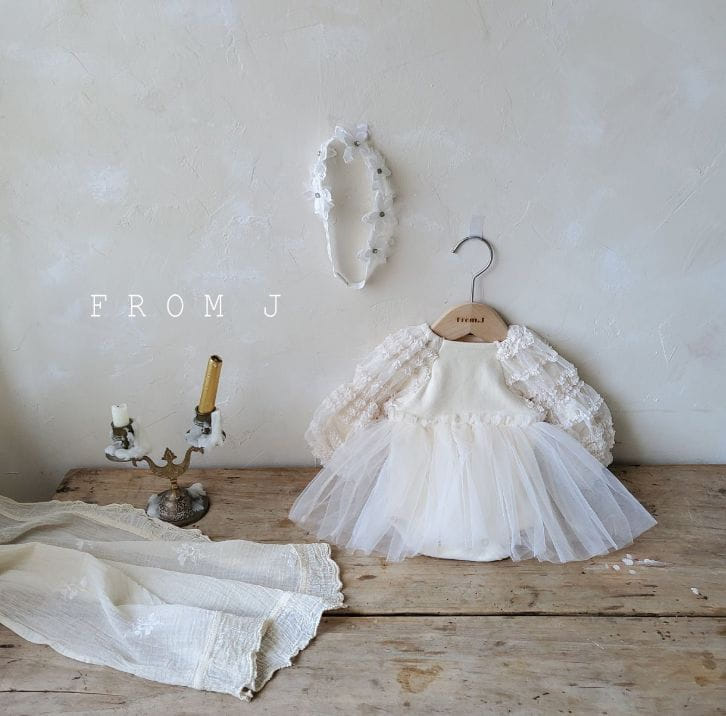FROM J - Korean Children Fashion - #Kfashion4kids - Wave Blink Sha Bodysuit - 2
