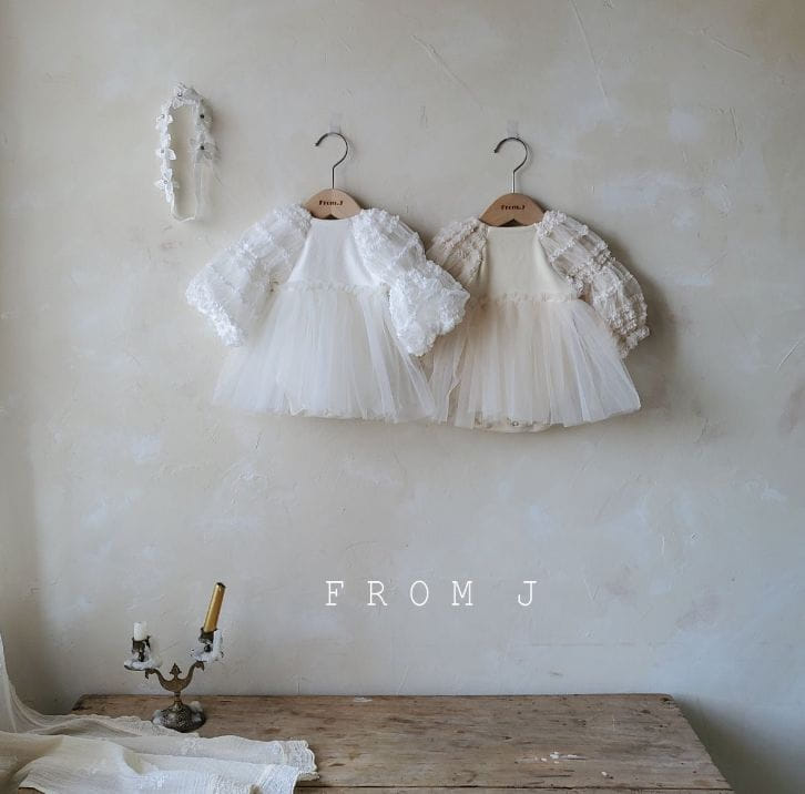FROM J - Korean Children Fashion - #Kfashion4kids - Wave Blink Sha Bodysuit - 6
