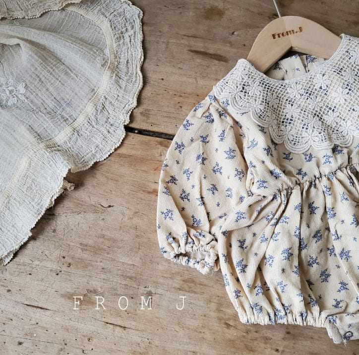 FROM J - Korean Children Fashion - #Kfashion4kids - Motive Flower Bodysuit - 11