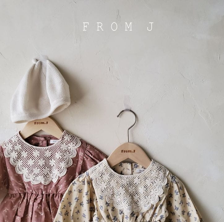 FROM J - Korean Children Fashion - #Kfashion4kids - Motive Flower Bodysuit - 3