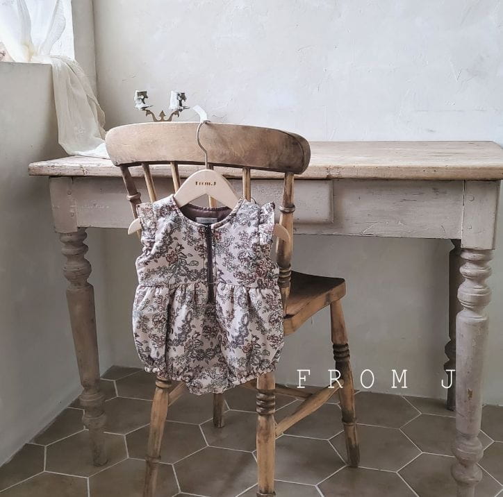 FROM J - Korean Children Fashion - #Kfashion4kids - Bouquet Flower Bonding Bodysuit - 10
