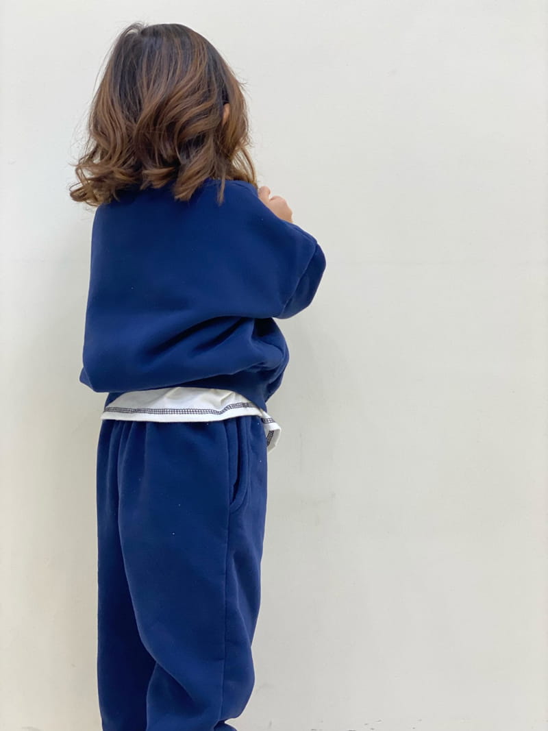 GARDEN - Korean Children Fashion - #Kfashion4kids - G Patch Top Bottom Set - 7