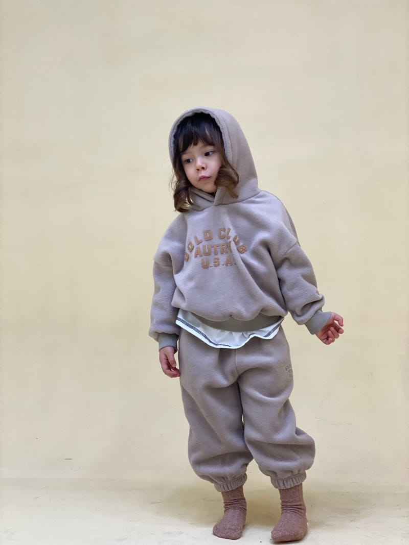 GARDEN - Korean Children Fashion - #Kfashion4kids - USA Hoody Bottom Set