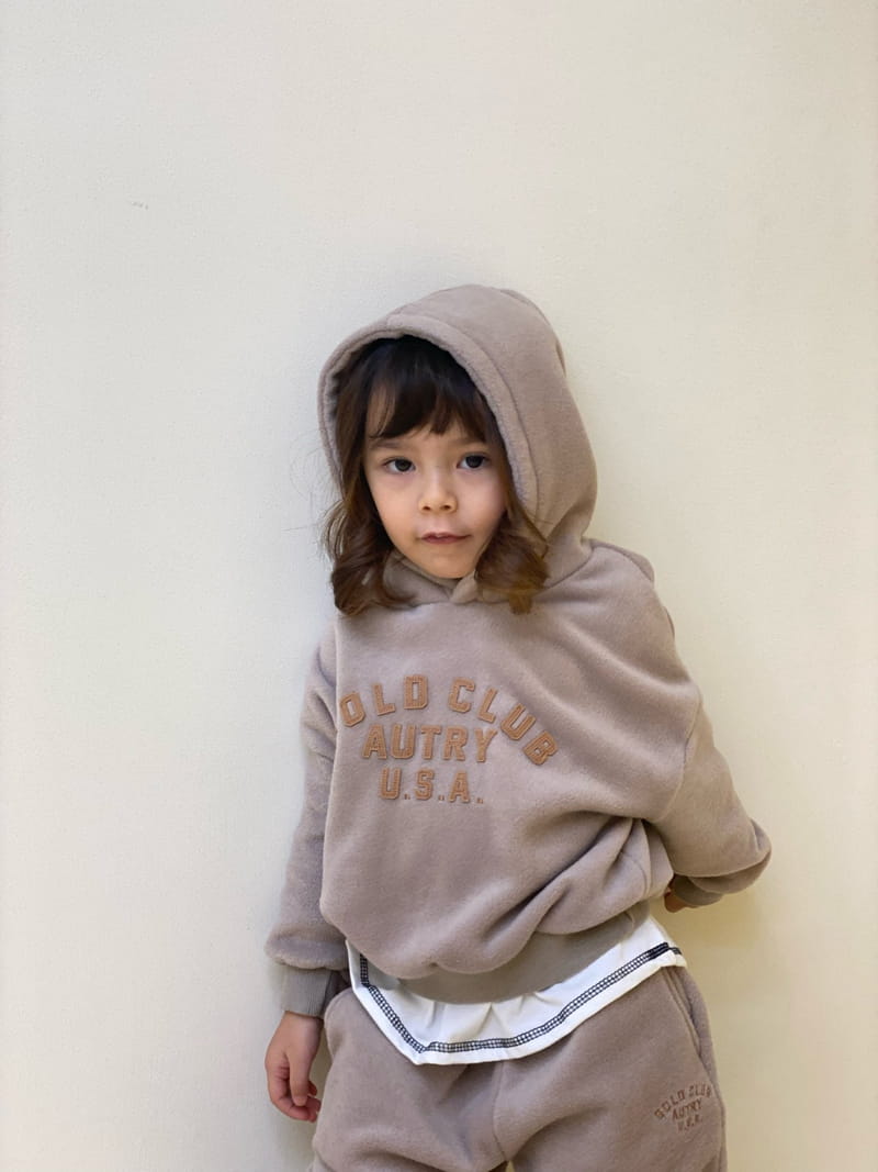 GARDEN - Korean Children Fashion - #Kfashion4kids - USA Hoody Bottom Set - 3