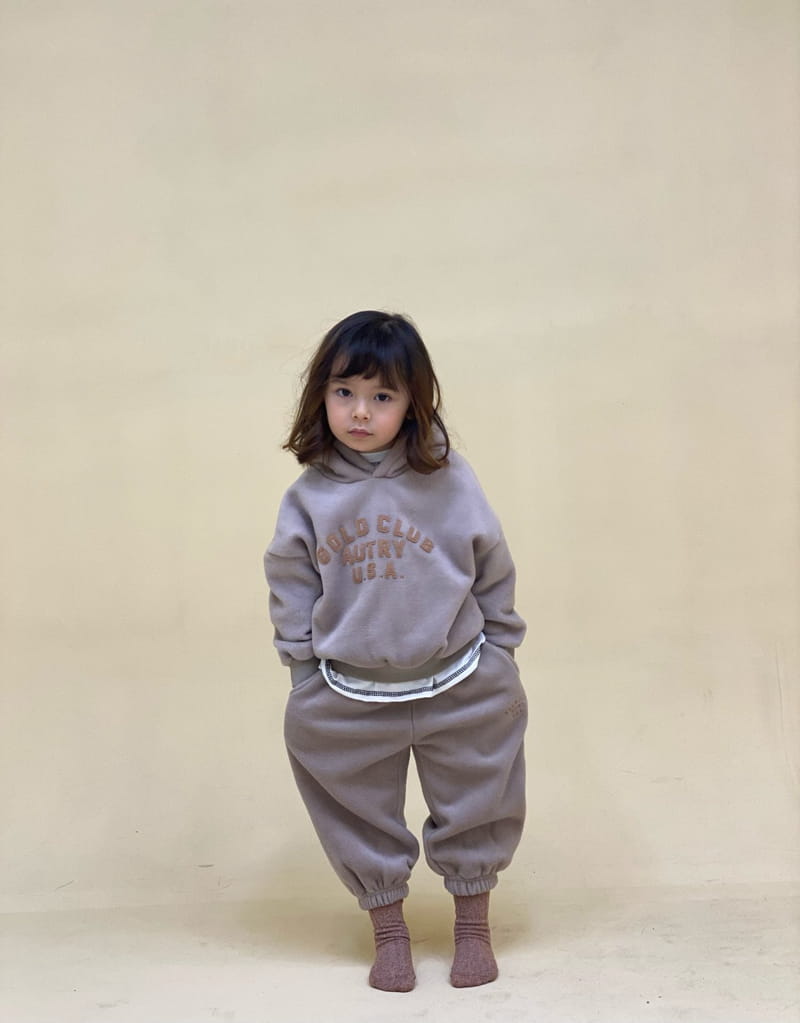 GARDEN - Korean Children Fashion - #Kfashion4kids - USA Hoody Bottom Set - 4