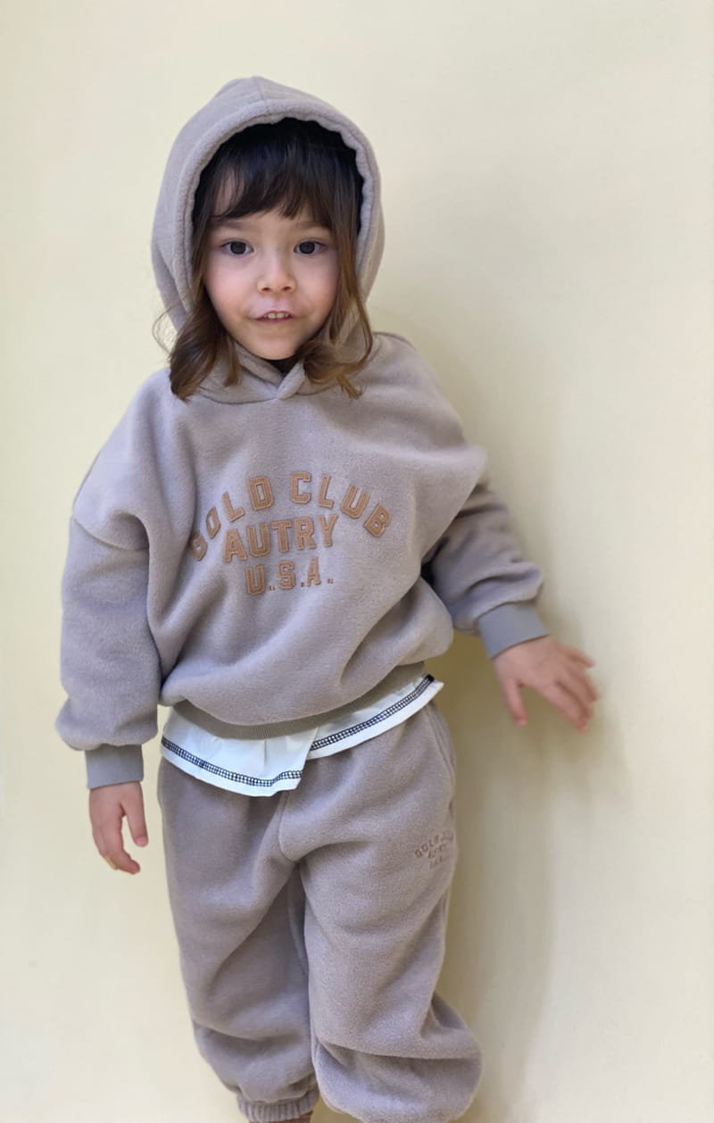 GARDEN - Korean Children Fashion - #Kfashion4kids - USA Hoody Bottom Set - 7