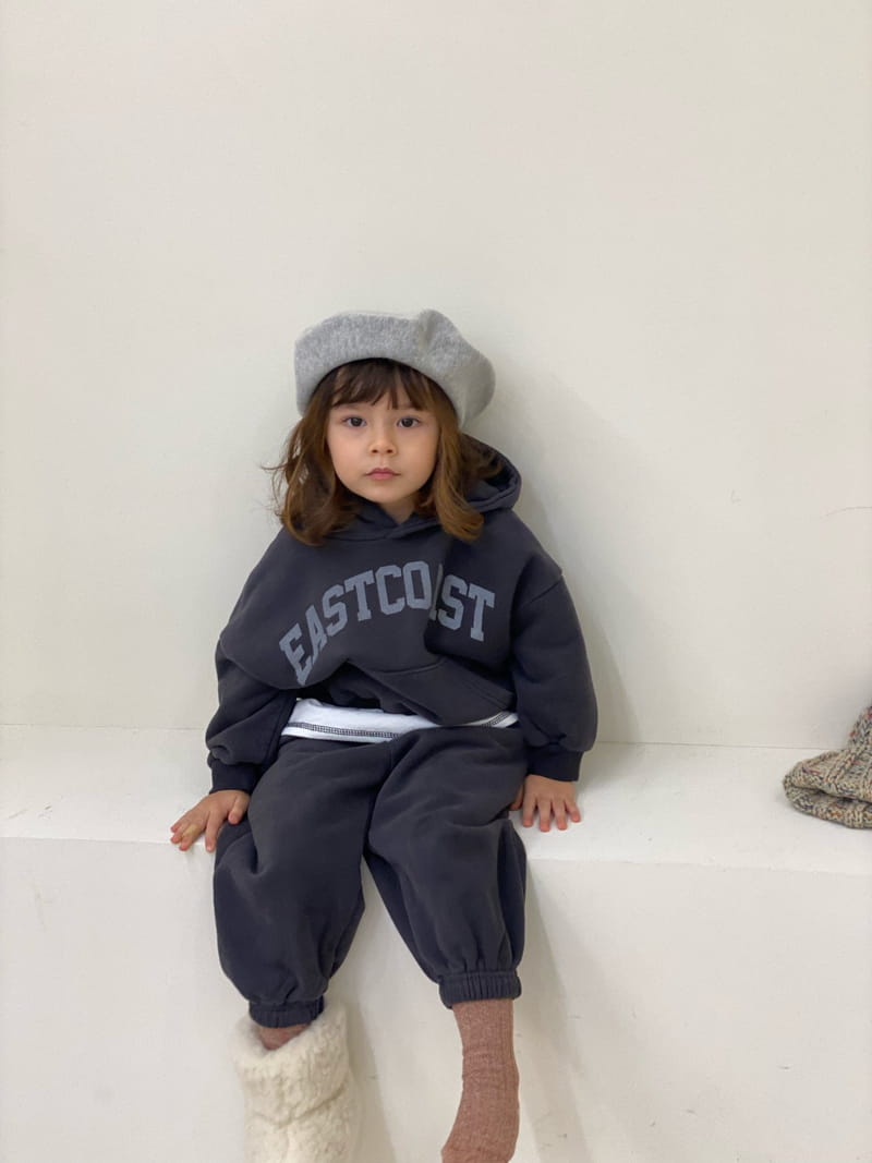 GARDEN - Korean Children Fashion - #Kfashion4kids - East Hoody Top Bottom Set - 2
