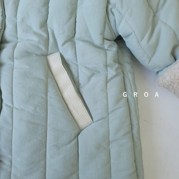 GROA - Korean Children Fashion - #Kfashion4kids - Long Quilitng Jacket - 10
