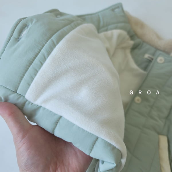 GROA - Korean Children Fashion - #Kfashion4kids - Long Quilitng Jacket - 11