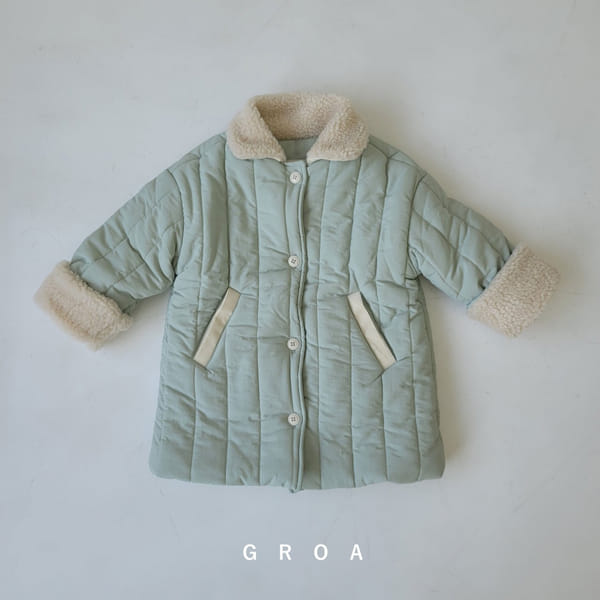 GROA - Korean Children Fashion - #Kfashion4kids - Long Quilitng Jacket - 5