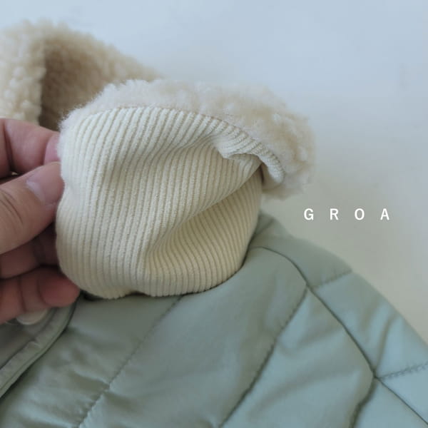 GROA - Korean Children Fashion - #Kfashion4kids - Long Quilitng Jacket - 8