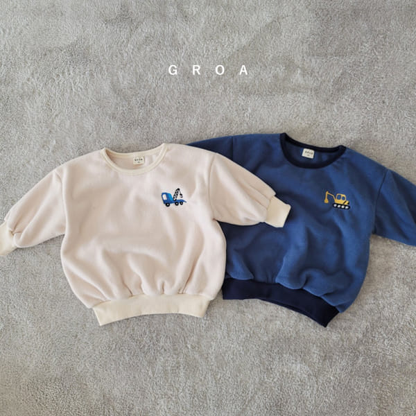 GROA - Korean Children Fashion - #Kfashion4kids - Heavy Equipment Sweatshirt - 2