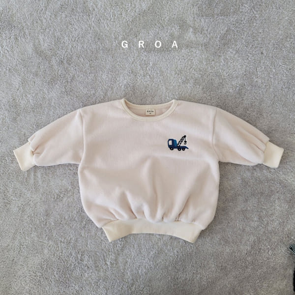 GROA - Korean Children Fashion - #Kfashion4kids - Heavy Equipment Sweatshirt - 4