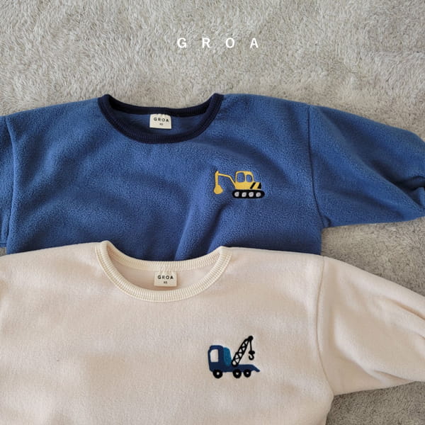 GROA - Korean Children Fashion - #Kfashion4kids - Heavy Equipment Sweatshirt - 5