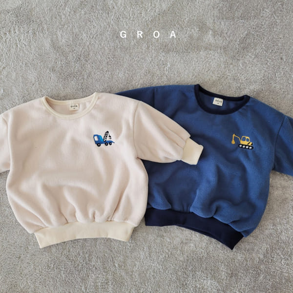 GROA - Korean Children Fashion - #Kfashion4kids - Heavy Equipment Sweatshirt - 6