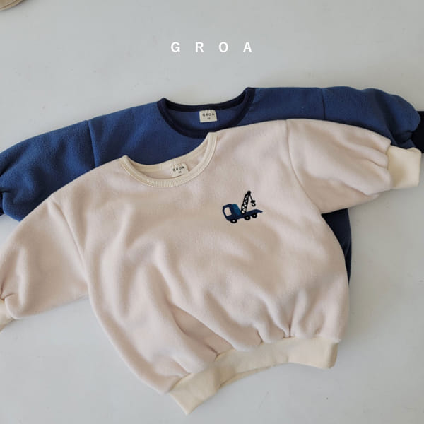 GROA - Korean Children Fashion - #Kfashion4kids - Heavy Equipment Sweatshirt - 7