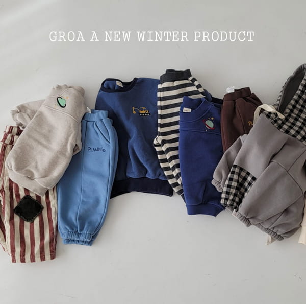 GROA - Korean Children Fashion - #Kfashion4kids - Heavy Equipment Sweatshirt - 8