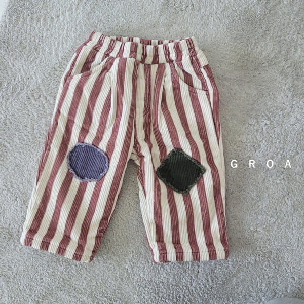 GROA - Korean Children Fashion - #Kfashion4kids - Patch Rin Pants - 10