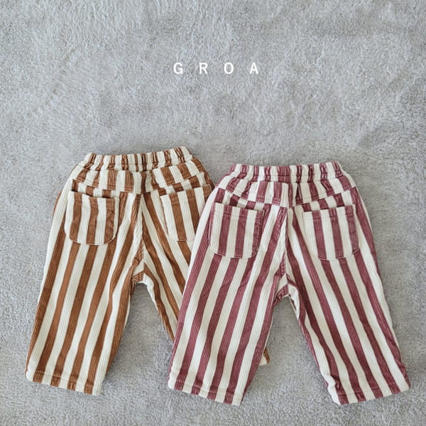 GROA - Korean Children Fashion - #Kfashion4kids - Patch Rin Pants - 3