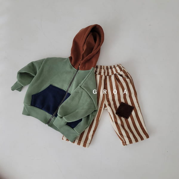 GROA - Korean Children Fashion - #Kfashion4kids - Patch Rin Pants - 5