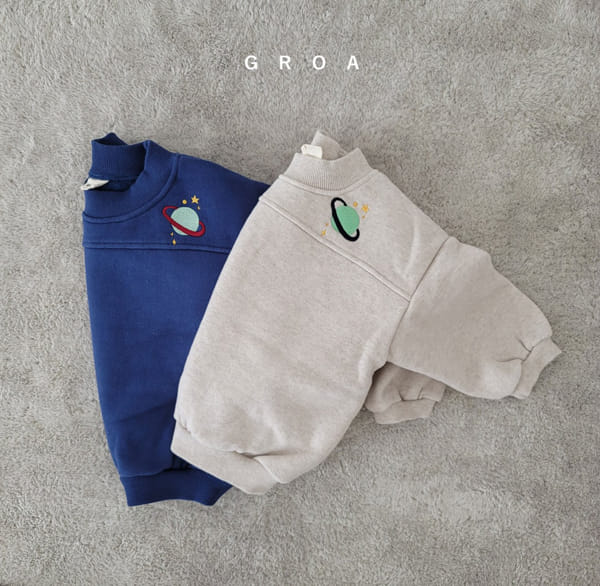 GROA - Korean Children Fashion - #Kfashion4kids - Planet Sweatshirt - 2