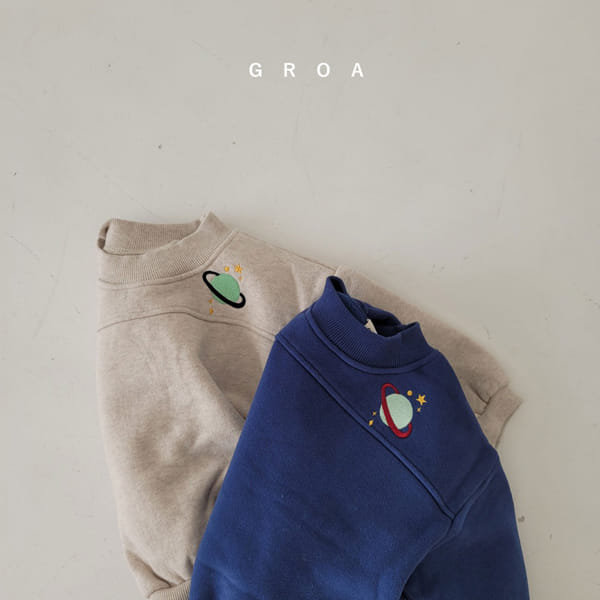 GROA - Korean Children Fashion - #Kfashion4kids - Planet Sweatshirt - 5