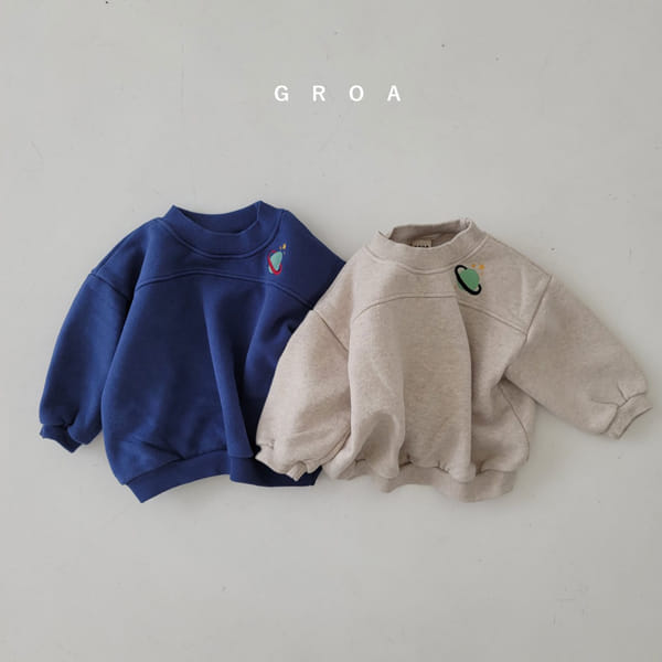 GROA - Korean Children Fashion - #Kfashion4kids - Planet Sweatshirt - 7