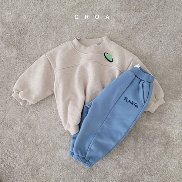 GROA - Korean Children Fashion - #Kfashion4kids - Planet Sweatshirt - 8