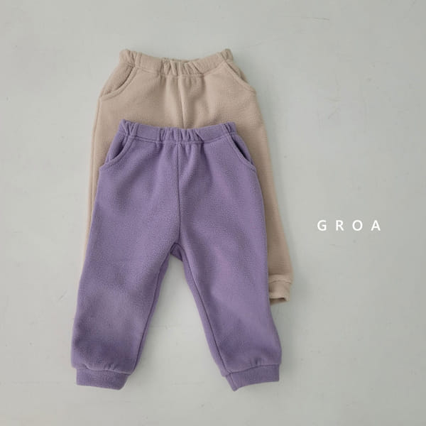 GROA - Korean Children Fashion - #Kfashion4kids - Roa Fleec Top Bottom Set - 10