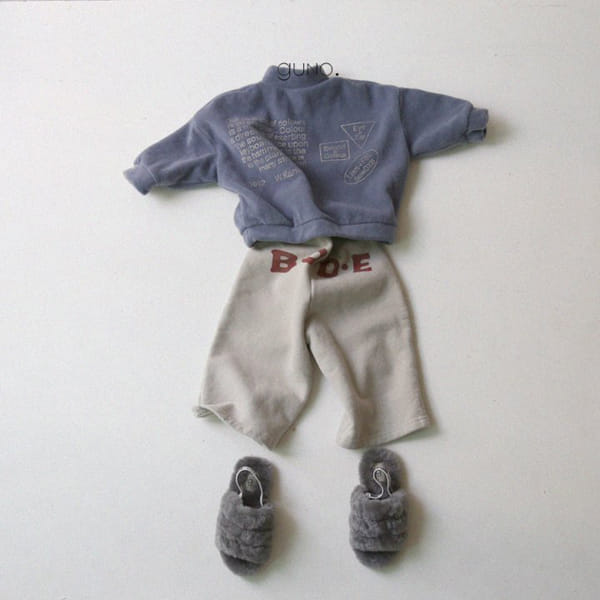 GUNO - Korean Children Fashion - #Kfashion4kids - Shape Lettering Tee - 10