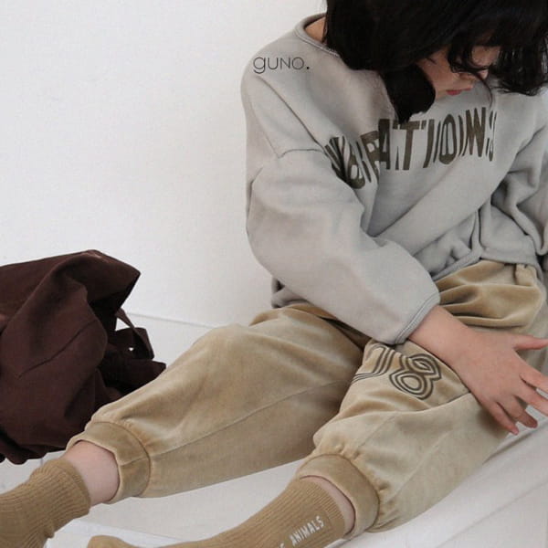 GUNO - Korean Children Fashion - #Kfashion4kids - Velvet 808 Pants - 4
