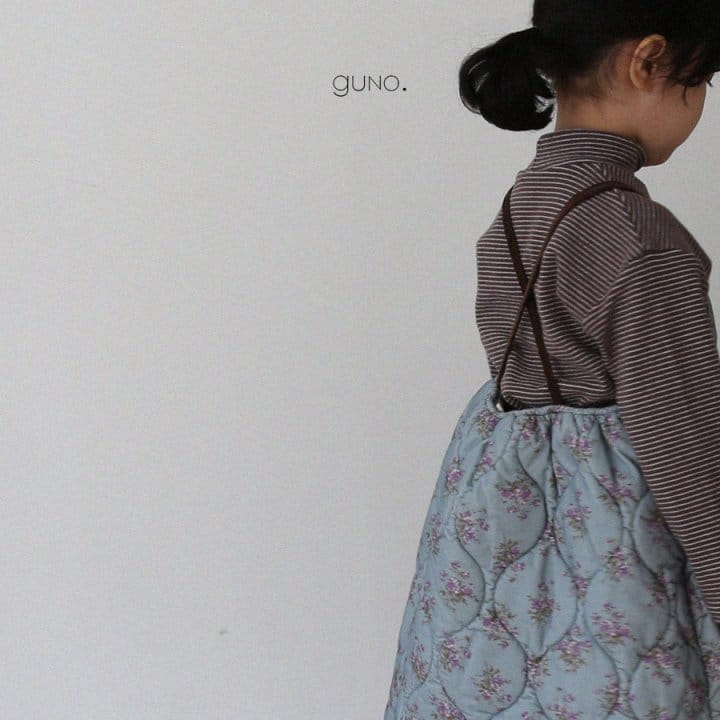 GUNO - Korean Children Fashion - #Kfashion4kids - Lovely String Padding One-piece - 10
