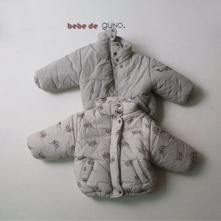 GUNO - Korean Children Fashion - #Kfashion4kids - Bebe Deous Padding Jumper - 2