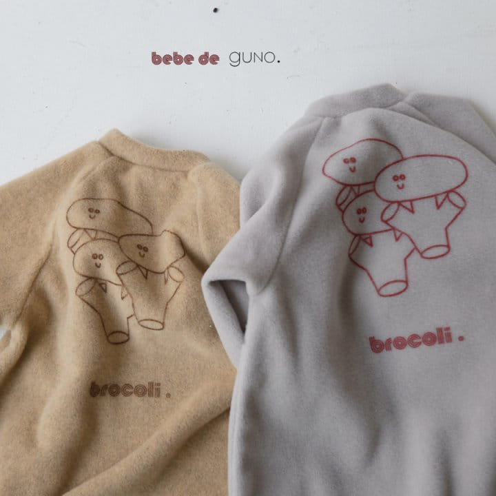 GUNO - Korean Children Fashion - #Kfashion4kids - Bebe Broccoli Bodysuit - 2